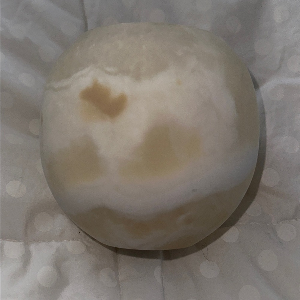 RESTORATION HARDWARE ALABASTER CANDLE HOLDER - Picture 3 of 7